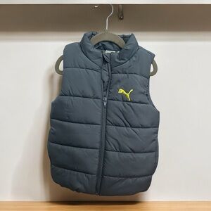 Puma boys puffer vest size 3/4